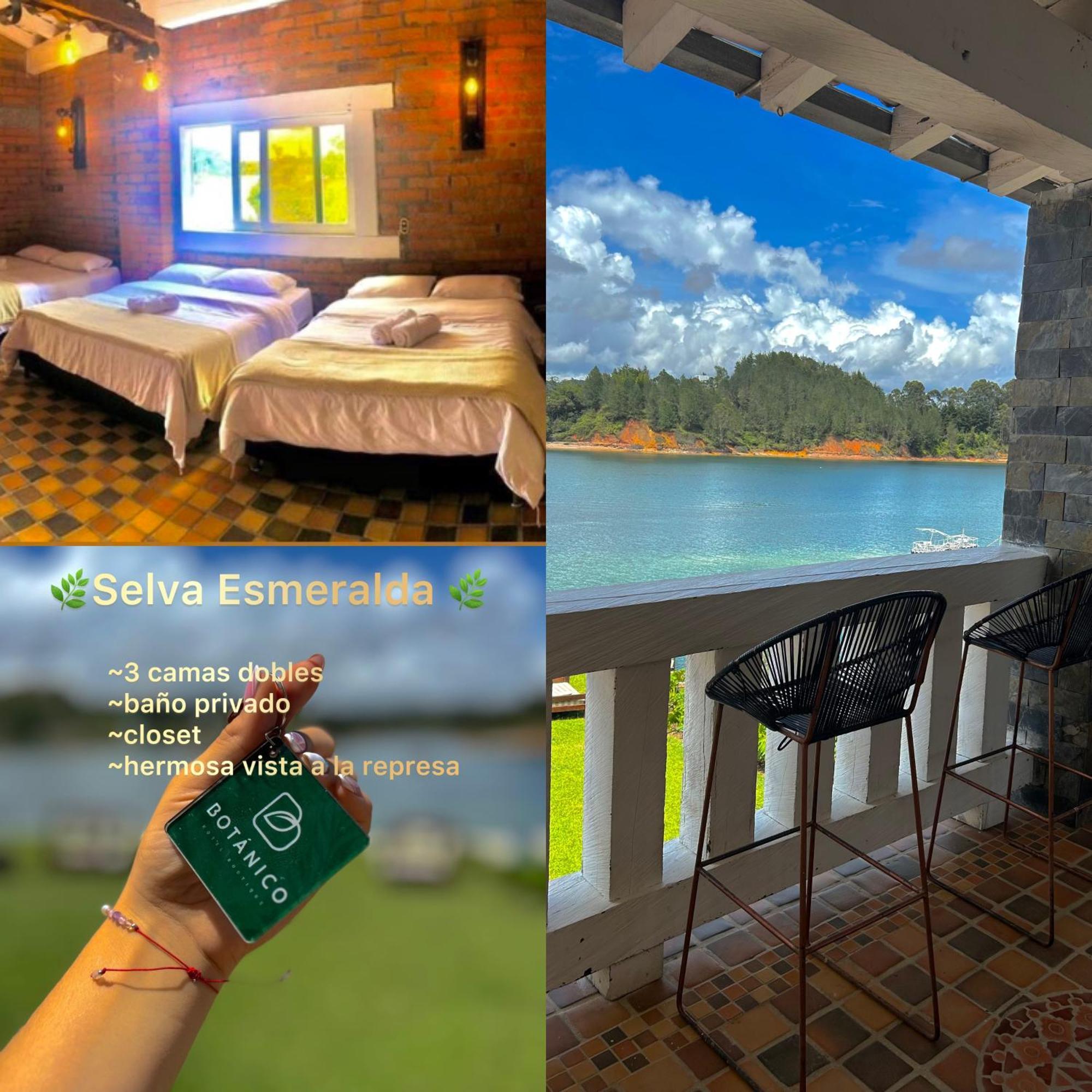 Botanico Hotel Boutique Guatape El Penol  Екстер'єр фото